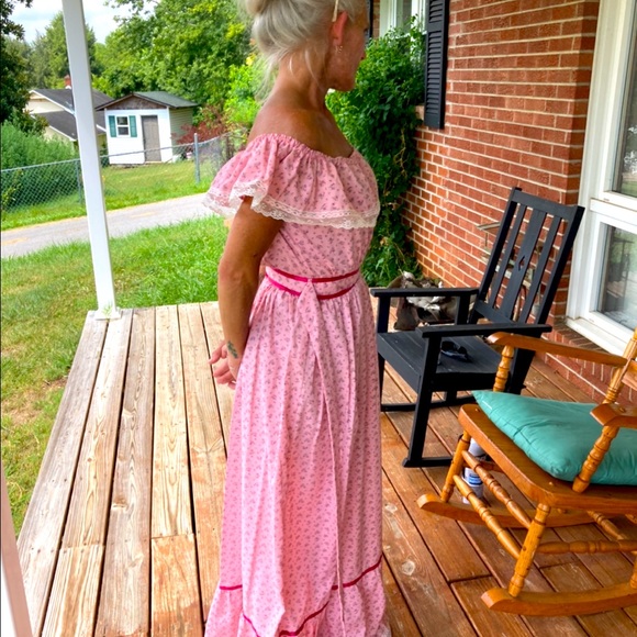 Beautiful vintage boho maxi dress - Picture 8 of 10